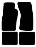 '89-'97 Mercury Cougar  Floor Mats, Set of 4 - Front and back